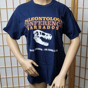 Friends TV show Paleontology Conference Barbados Keynote Ross Geller size Large